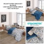 ETE HOMETEX TEK KİŞİLİK LÜX WELSOFT YORGAN AKSU İNDİGO 155X215CM 8696474231958